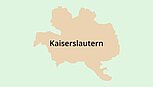Umrisskarte Kaiserslautern