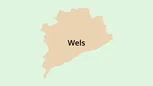 Umrisskarte Wels Umrisskarte Wels