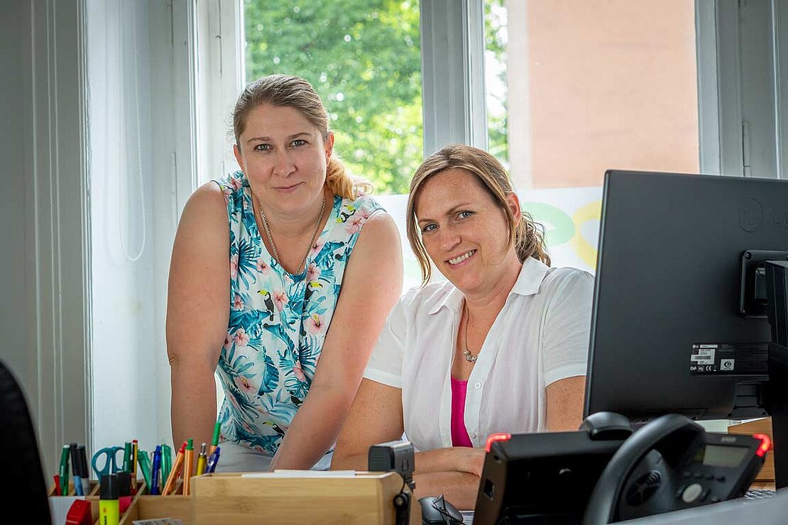 Die Institutsleiterinnen Kathrin Gehrer und Eva Zehentner