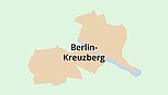 Karte Berlin-Kreuzberg