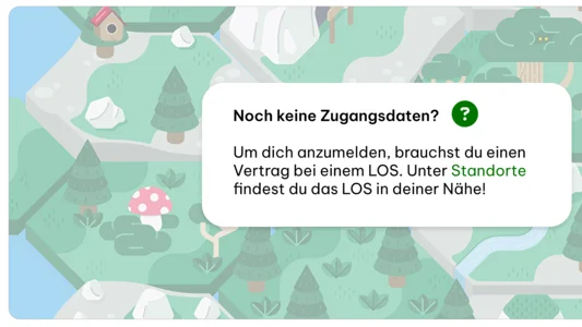 Noch keine Zugangsdaten? Um dich anzumelden, brauchst du einen Vertrag bei einem LOS. Unter Standorte findest du das LOS in deiner Nähe! Noch keine Zugangsdaten? Um dich anzumelden, brauchst du einen Vertrag bei einem LOS. Unter Standorte findest du das LOS in deiner Nähe!