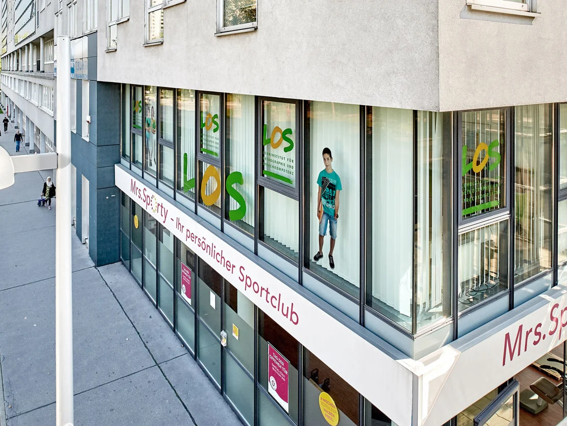 Außenansicht des LOS Wien 23 Außenansicht des LOS Wien 23